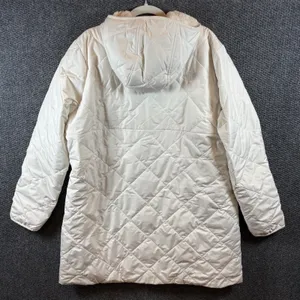 The North Face Shady Glade Parka Shearling Size XL‎ Womens White Dune NWT thumbnail 3