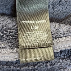 The North Face Womens L Pullover Osito Fleece Asymmetrical Snap Purple Outerwear thumbnail 10