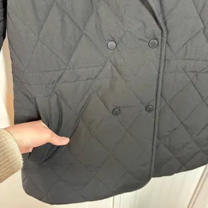 BCBGMAXAZRIA Women's‎ Quilted Water Resistant Blazer Black Size Medium normcore thumbnail 7