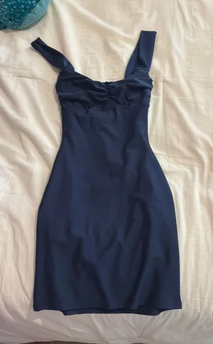 Windsor navy mini dress thumbnail 1