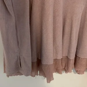 Free People We the Free Mauve Purple Long Sleeve Top thumbnail 3
