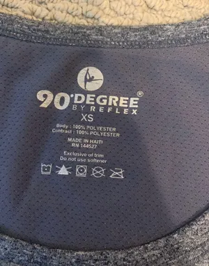 90 Degrees by Reflex Athletic T-shirt thumbnail 3