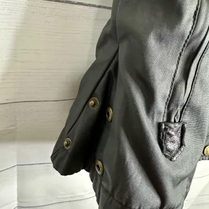 Horseware Ireland Womens size XS Waxed Canvas Leather Trim Quilted Barn Vest thumbnail 6