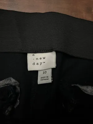 A New Day Black Dress Pants thumbnail 4