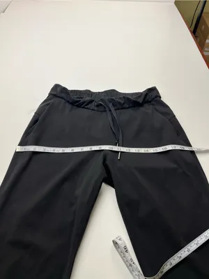 Lululemon‎ On The Fly Pant *28" Womens Size 6 Black W5ALWS Pull-on Stretch *FLAW thumbnail 11