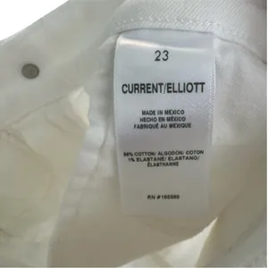 Current/Elliott Arroyo Jean Straight Leg White 23‎ thumbnail 9