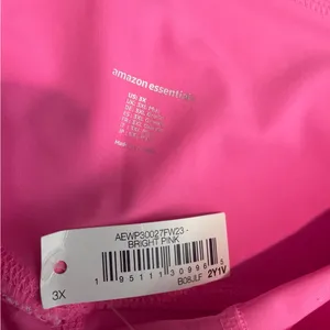Amazon Essentials Bright Pink Leggings Size 3X thumbnail 2