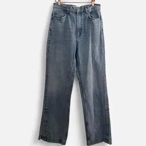 Reformation Wilder Sloan Wash High Rise Wide Leg Slit Hem Jeans – Sz 29 thumbnail 3