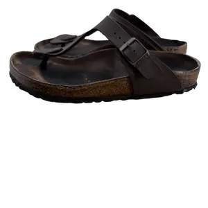 Birkenstock Women's‎ Gizeh Mocha Brown Birko-Flor Thong Sandals Size EU 38 US 7 thumbnail 2