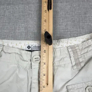 Columbia Capri Pants Womens 6 Beige Nylon Cargo Drawstring Hiking Travel Outdoor thumbnail 6