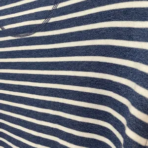 Old Navy Crewneck Striped Long Sleeve Top Fleece Lined Nautical ~ Women’s Size L thumbnail 11