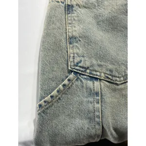 We The Free Free People Wide Leg Carpenter Jean Women 30 Light Wash High Rise thumbnail 6