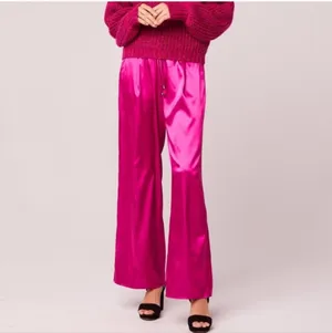NEW Band of Gypsies Cannes Fushia Pants With Pockets M thumbnail 3