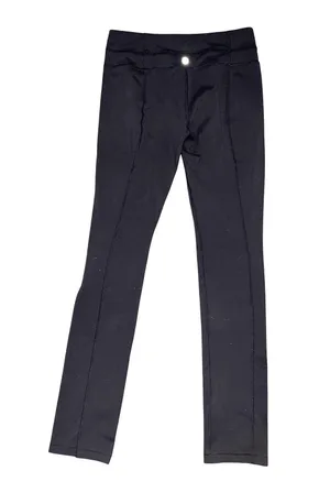 Lululemon Groove Pant Straight 32" Black Size 8 Yoga Workout Travel Gym GUC thumbnail 5