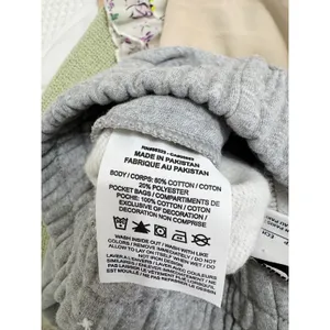 Nike Gray Fleece Jogger Sweatpants Embroidered Swoosh XS thumbnail 6