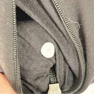 Lululemon Daily Yoga Jacket Black Full Zip Athletic Workout Size 6 thumbnail 3