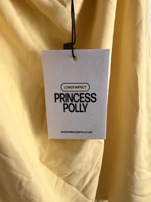 Princess Polly Kassanda Mini Dress Yellow thumbnail 5