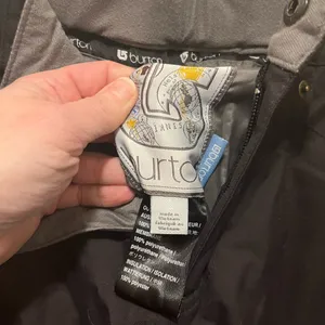 Burton ~ Dry Ride‎ Black Embroidered Snowboard Ski Pants ~ S thumbnail 4