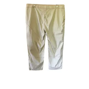 Nike Women's Convertible Cargo Pants Roll Up Capri Hiking Travel Beige Large thumbnail 3