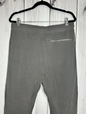 CRZ YOGA Women's Gray Lightweight On-The-Go Jogger Pants Drawstring Size XL thumbnail 5