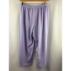 Women’s Intimate Essentials Small Lavender PJ Set Purple thumbnail 8