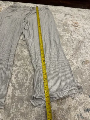 Gap Gray Striped PJ/lounge pants thumbnail 5