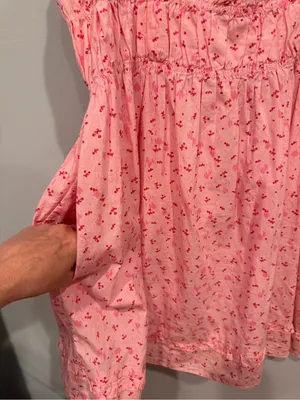 Free People Floral Gabby Mini Dress Size S thumbnail 4