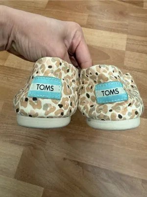 Toms Alpargata Classic Slip-On Espadrille Flat Sunbleached Cheetah Floral Sz 8 thumbnail 5