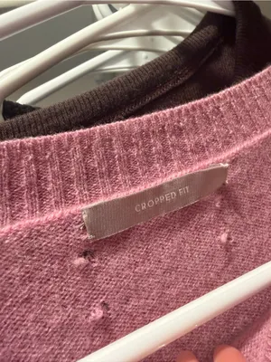 J. Crew Dusty Rose Crewneck Sweater thumbnail 3
