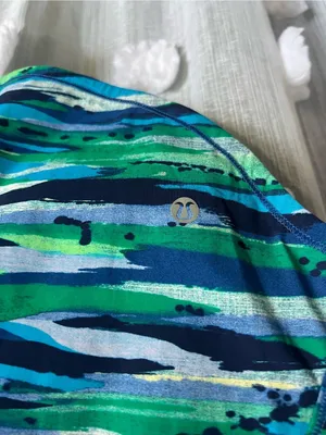 Lululemon Sculpt Tank Seven Wonders Workout Multi Hero Blue thumbnail 3