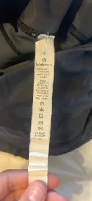 Camo Lululemon Leggings thumbnail 3