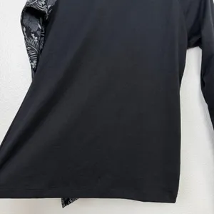 PXG Shirt Womens XS Black Floral Aloha Sleeve Raglan Crew Neck Golf Top Casual thumbnail 3
