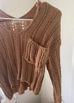 Francesca's Brown Sweater thumbnail 3