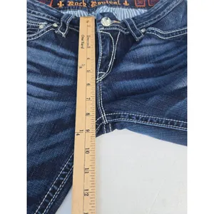 Rock Revival camila Boot Cut Jeans Women's 30 Distressed Embroidered thumbnail 12