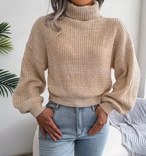 Beige Turtleneck thumbnail 1