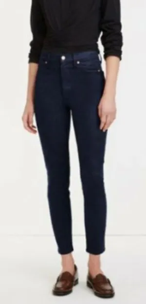 Seven for all mankind Lucy coated leather look jeans size 28 thumbnail 1