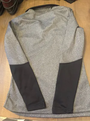 North Face Size XS Black Gray Quarter Zip thumbnail 4