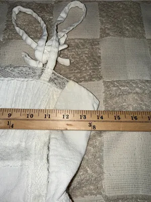 Storia white Linen Blend Mini Babydoll Dress size S thumbnail 4