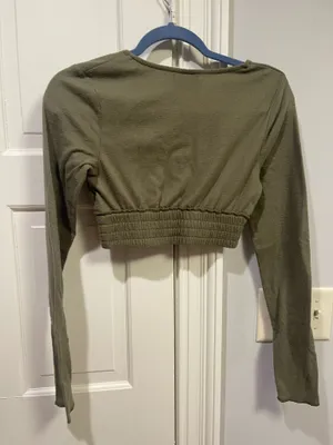 Urban Outfitters Long Sleeve Crop Top thumbnail 3