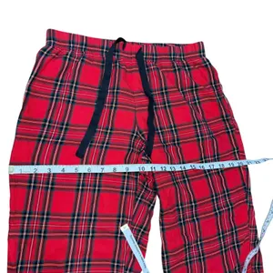 Victoria's Secret Red Plaid Pajama Set Sleepwear Women's Size‎ S thumbnail 13