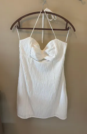 Princess Polly White Mini Dress thumbnail 2