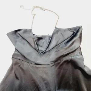 MORE TO COME Talia Diamond Dress in Grey Medium thumbnail 5
