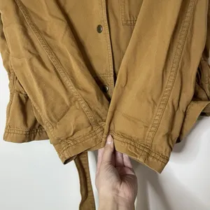 Madewell Southlake Military Jacket Honey brown size small thumbnail 5