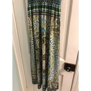 Maxi‎ Dress XL Paisley Design thumbnail 3