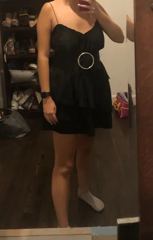 ZARA Black Dress Mini thumbnail 2