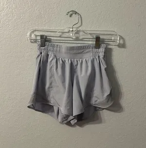 Lululemon Hotty Hot High-Rise Lined Shorts 4" (Lavender Dew Color) thumbnail 3
