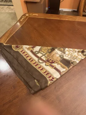 Fancy Scarf Made In Italy 1970s thumbnail 2