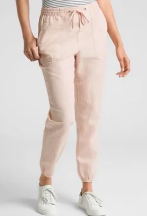 GAP  Utility Light Pink Jogger Pants SZ:L thumbnail 1