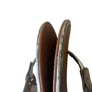 Tory Burch Miller Metallic‎ Silver Sandals Size 7 thumbnail 9
