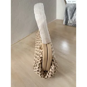 NEW | Cult Gaia Zuma Mini Woven Crossbody Tote Sand Top Handle Bag NWT $458 thumbnail 16